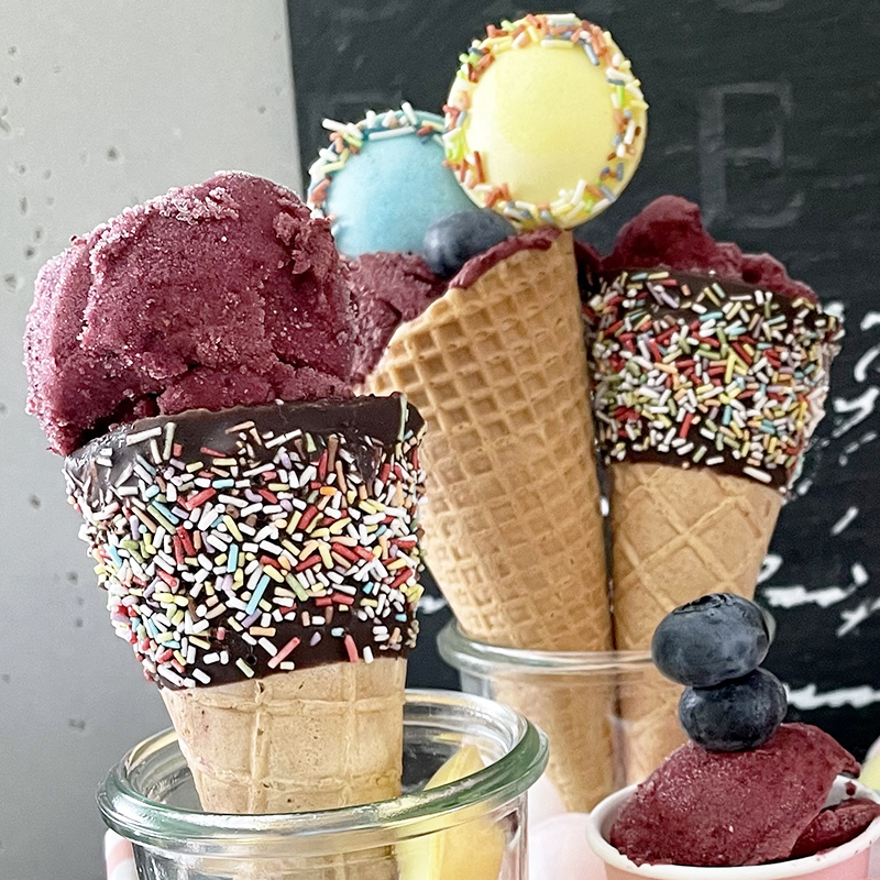 Fruchteis-Spa&szlig; vom anderen Stern